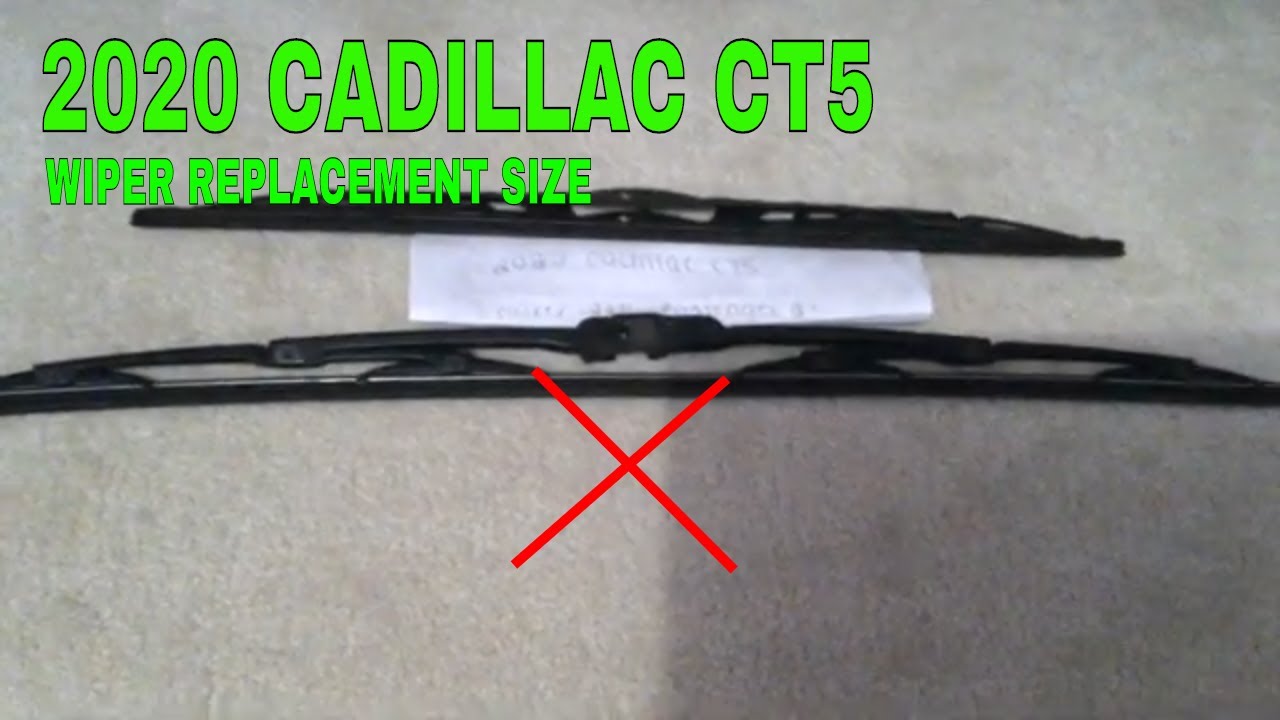 2021 Cadillac CT5 Wiper Blade (Windshield)