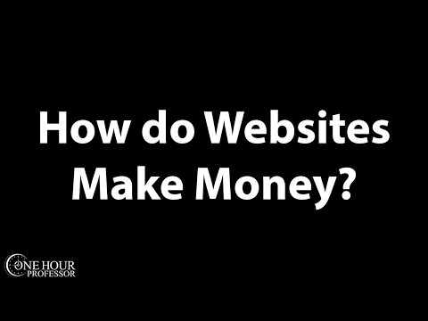 How Do Websites Make Money?