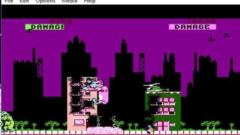 Rampage - TRS 80 Color Computer CoCo - MAME MESSUI64 v0.165 emulator