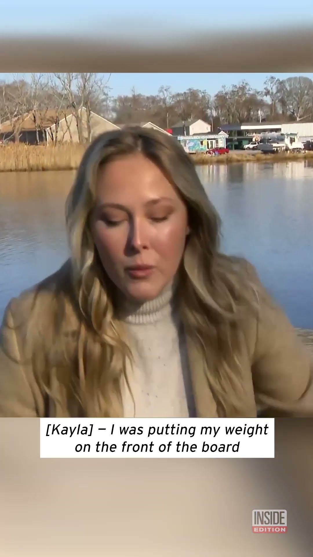 Woman Saves Jet Skier Who Fell Through Ice #shorts
