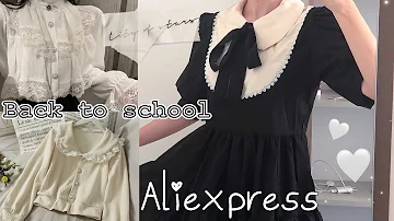 Школьная одежда с Алиэкспресс.Примеряю в школу.Зима-Весна 2021-2022 🖤 🌸