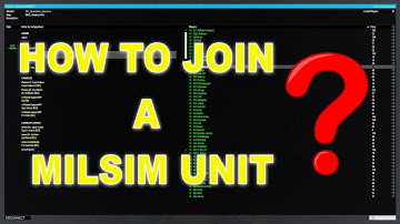 ARMA 3: HOW TO FIND & JOIN A MILSIM UNIT 2020