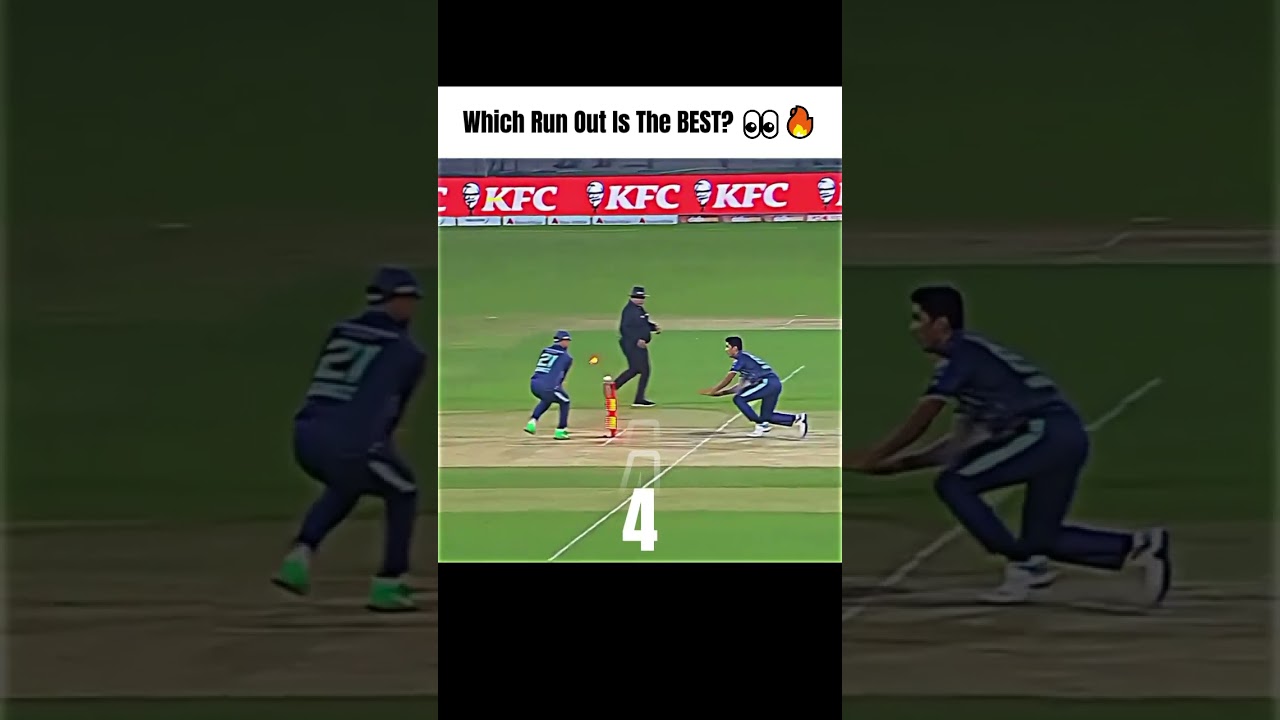 Which Run Out Shocked You Most? 👀🏏🔥 l  #cricket #cricketlover #impossible