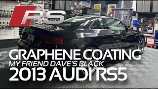 2013 AUDI RS5 ETHOS GRAPHENE COATING | A Complete 18-hr Interior/Exterior Detail of Dave's RS5