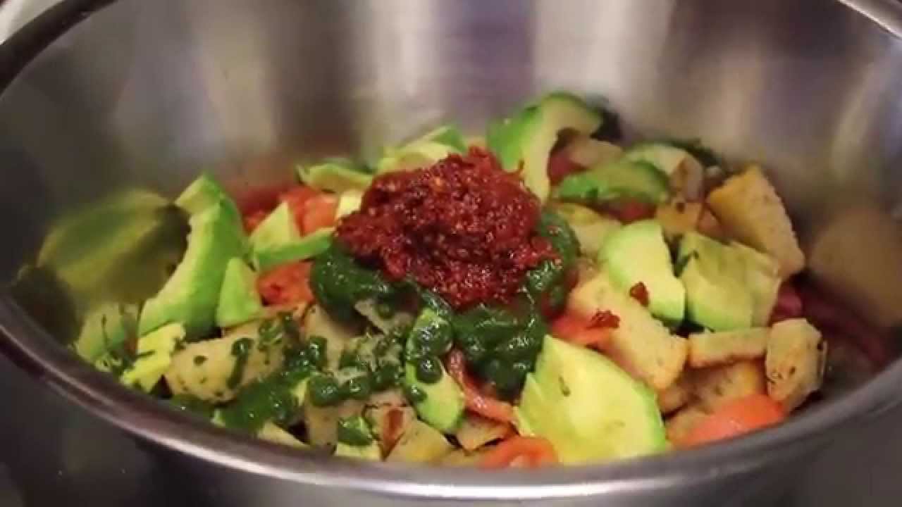 Veganer Brotsalat - YouTube