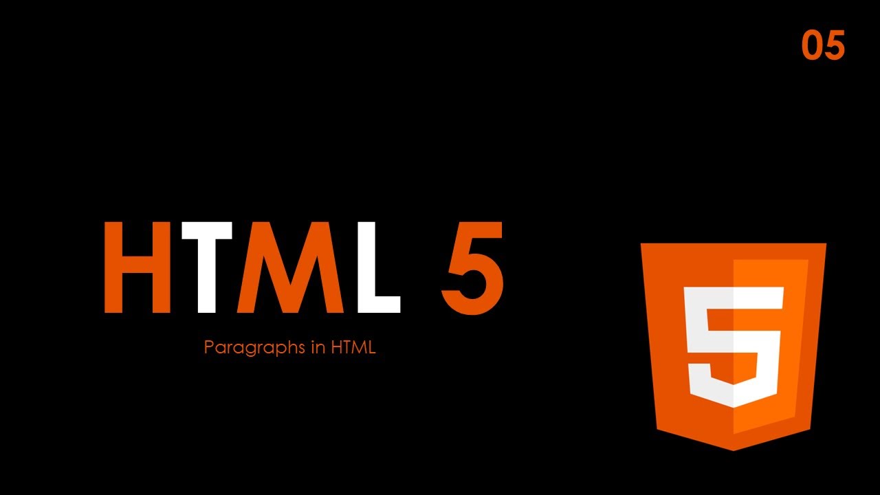 HTML For Beginners | Paragraphs in HTML 05 | FMK Tech - YouTube