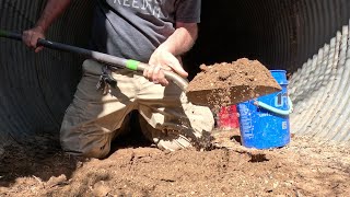 Finding gold in New Mexico culverts.