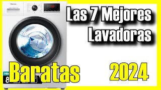 Las 7 MEJORES Lavadoras BARATAS de  [2024] [Calidad/Precio]  Económicas / Para Comprar 