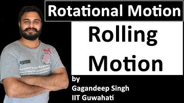 Rigid Body Dynamics || Lecture 6 || Rolling Motion ||