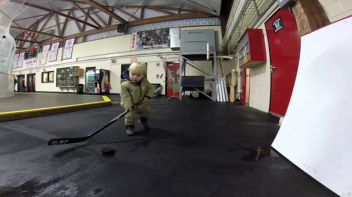 20 Month Old Future NHL Hockey Prospect with Amazi...