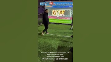 EPARK Football Goal Trainer Football Game Floor Projection Ar Interactive Soccer Simulator