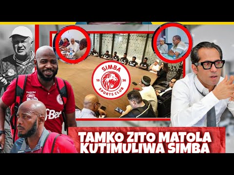 Live MO AMEMTIMUA MATOLA SIMBA KIKAO CHA FYEKA VIONGOZI 6 MANGUNGU MPANZU KIKAANGONI