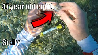 Underwater Metal Detecting in Sicily, Italy 🇮🇹