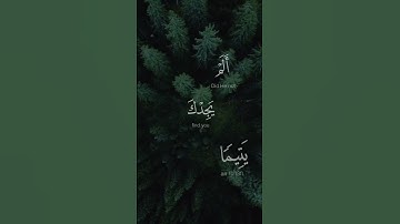ولسوف يعطيك ربك فترضى - #أحمد_الـعجمي -  #سورة_الضحى #حالة_واتس