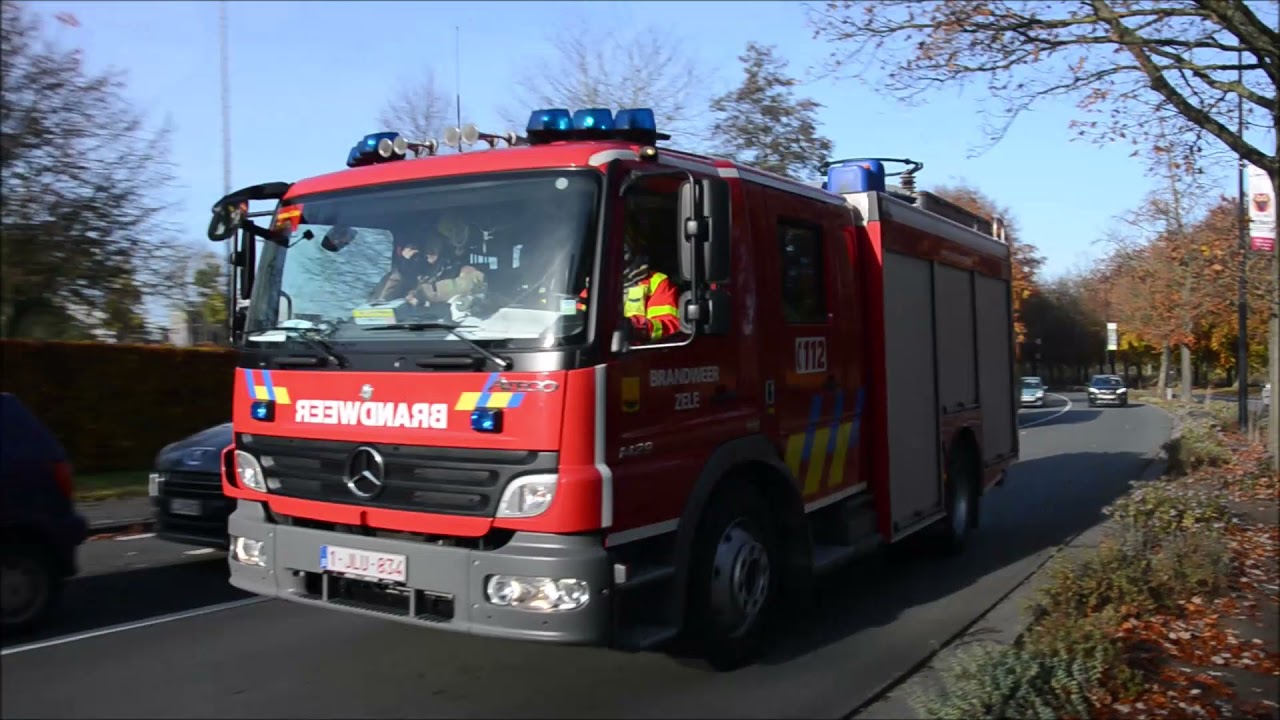 Brandweer Lokeren & Zele : Ter plaatse bij brand in kinderdagverblijf