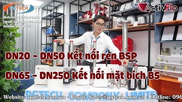 Công nghệ xử lý nước đá vôi, nước nhiễm canxi bằng ActivFlo Pro tiến tiến, hiệu quả nhất hiện nay