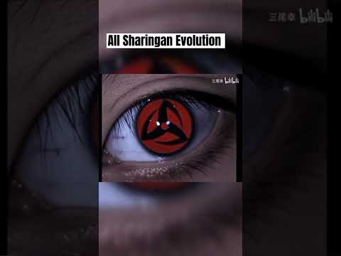All Sharingan Evolution in one video | All Mangekyou Sharingan in one video #shorts