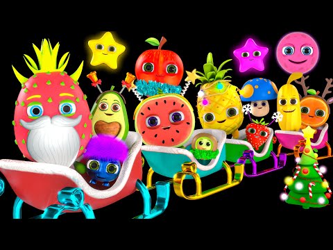 Happy Holidays - Christmas Themed Animation And Music - Funky Fruits Baby Sensory Videos