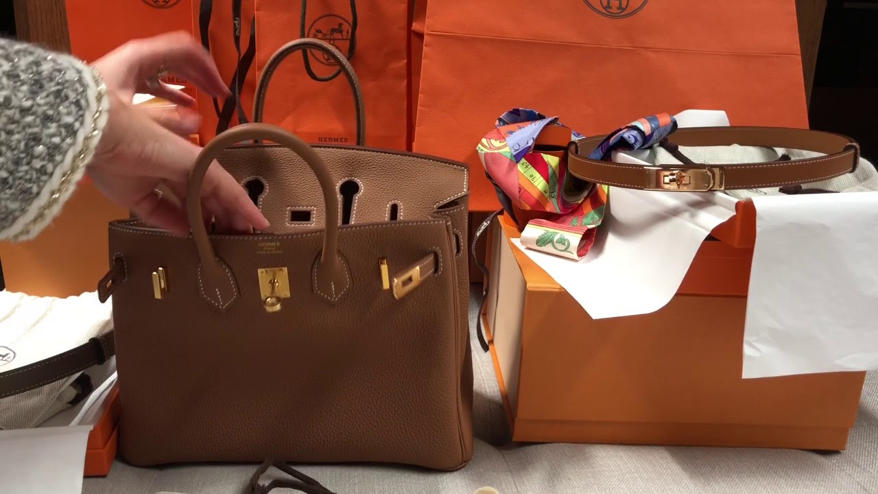 Double Hermès Handbag Unboxing In 2021 Colors - My First Luxury