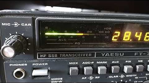 Marcelo LU1JHD y Quino EA7T en 10 metros. 24-11-25