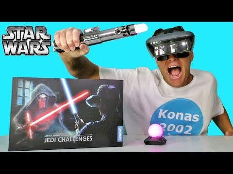 Lenovo Star Wars Jedi Challenges AR Game ! || Toy Review || Konas2002