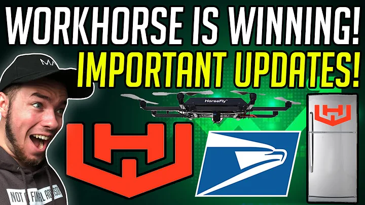 BIG WORKHORSE STOCK NEWS! - USPS CONTRACT, DRONES, REFRIGERATION!