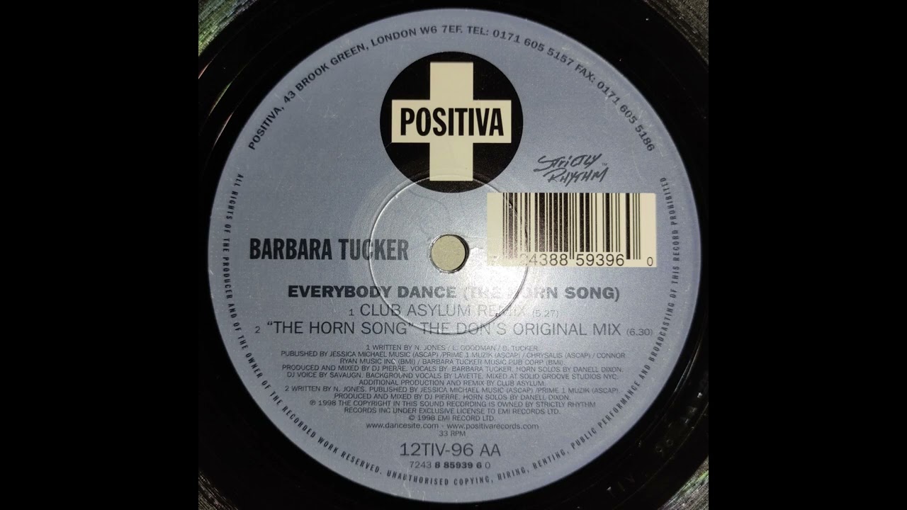 Barbara Tucker - Everybody Dance (The Horn Song) (Club Asylum
