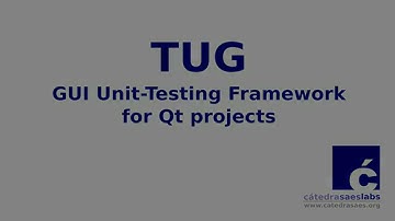 TUG: GUI Unit Testing for Qt applications. Overview and Use case