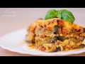 Проще Лазаньи, вкуснее Мусаки | Баклажаны с фаршем и томатным соусом в духовке | Синие с фаршем