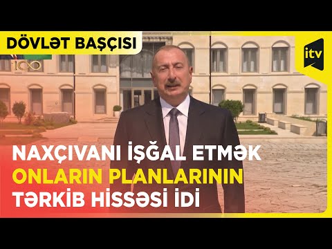 Heydər Əliyev Naxçıvanı işğaldan qorudu - Prezident İlham Əliyev