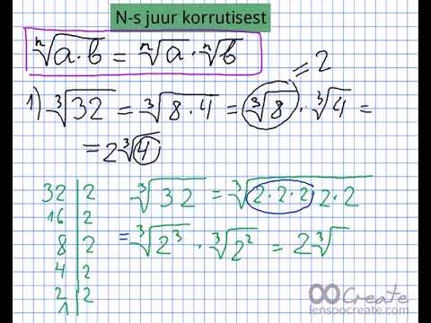 Video: Kuidas Arvutada Juure Arvu Astmeks