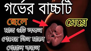 গর্ভের বাচ্চাটি ছেলে না মেয়ে মাত্র ৬টি লক্ষনের মাধ্যমে জানুন ||Boy or girl symptoms during pregnancy