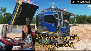 driver cantik..sopir truk cewek thailand