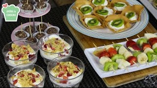 وصفات حلى للحفلات من دون فرن - الحلقة 133 - Amina is Cooking