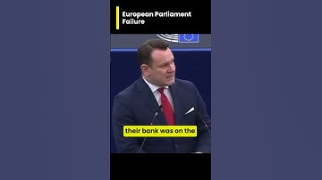 🤯 Dominik Tarczynski Dropping Some Truth | EU Parliament  #europeanparliament #europe #eu