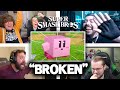 All Reactions to BROKEN Steve & Alex Moveset + Kirby Transformation - Super Smash Bros. Ultimate