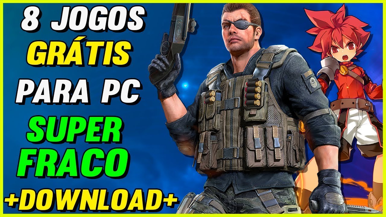 8 JOGOS MULTIPLAYER ONLINE GRÁTIS LEVES PRA PC SUPER FRACO +DOWNLOAD+ ( free  to play ) 