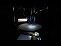 Icarus delta-robotics 3D Printer, first-layer air print 4K