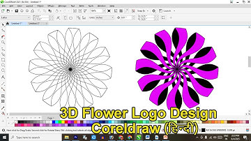3D Circle Ribbon Design in Coreldraw | Coreldraw Tutorial | Rounding Ribbon Designing in Coreldraw