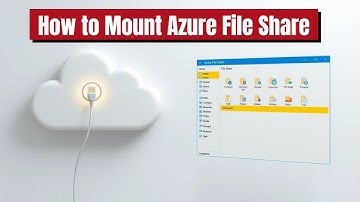Mount Azure Files Share on Windows NOW! #Azure #Microsoft