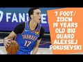 SERBIAN 7 FOOT NBA ROOKIE BIG GUARD Alexsej Pokusevski SHOWS SO MUCH POTENTIAL HES ONLY 19 YEARS OLD