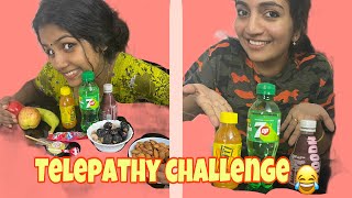 Telepathy challenge😂😂😂😂keethu v/s anju😂 #telepathychallenge #mrdad #pkcouplevlogs #twinstars