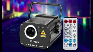 Управление китайским лазерным проектором с AliExpress по DMX. KYAOO Lasershow F2750/F2780/F2800.