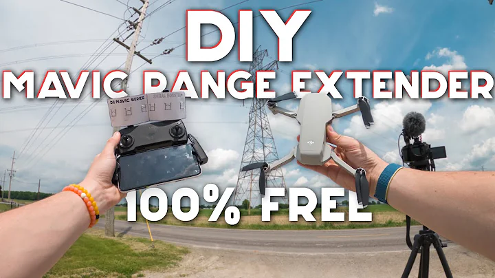 DIY DJI Mavic Mini/Air/Pro/Spark RANGE BOOSTER/EXTENDER! [Make It Yourself For FREE]