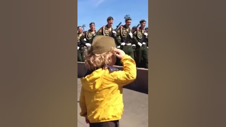 Kid salutes army, army salutes back