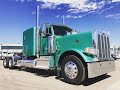 2019 Peterbilt 389 Flat Top - Beautiful Teal Green - Call Zach @ 303-292-6365!