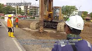 Muhammad Rudi Lakukan Ground Breaking Pembangunan Flyover Sei Ladi