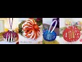 DIY Christmas Decorations using Foam | DIY Christmas tree Ornaments from Glitter Foam Sheets