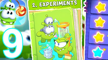 Cut the Rope Remastere‪d Level 2-1 To 2-24 Blue Star Gameplay Video - Chapter 2 - Part 9 (iOS)