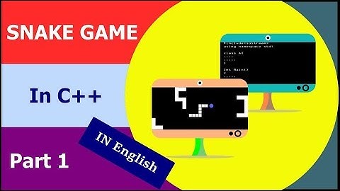 Make snake game in c++ for beginners in easy way in-by using simple statements (in English)